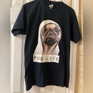 Pug Surf Style tee